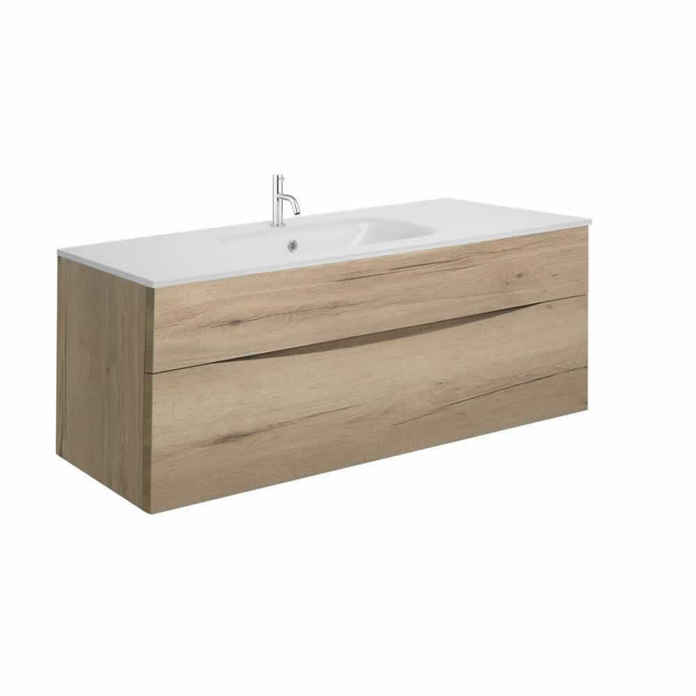 Glide II 100 Unit & Ice White Glass Basin